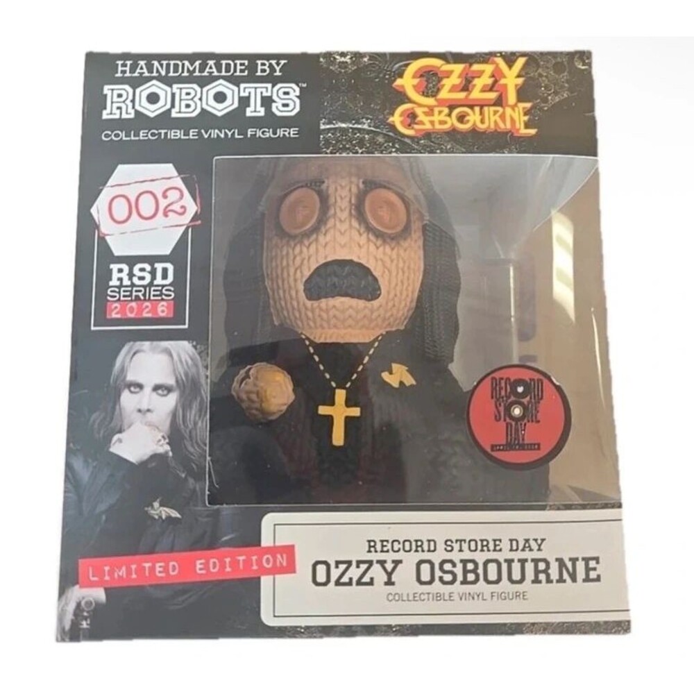 Ozzy Osbourne Handmade by Robots RSD Series #002 Vinyl Figure
